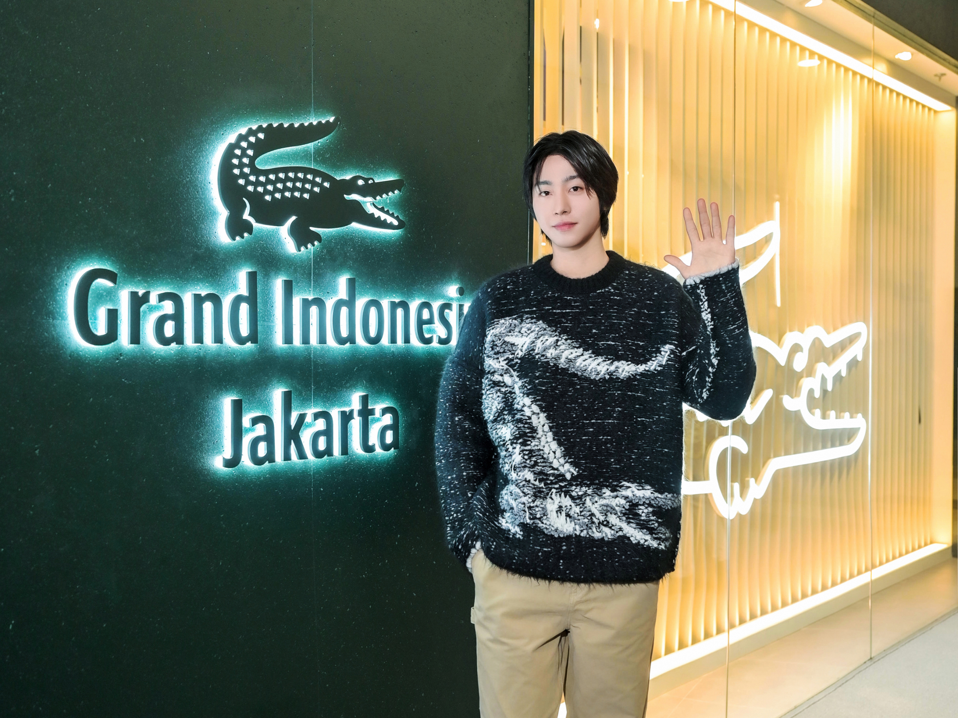 Lacoste reopens at Grand Indonesia with new concept store